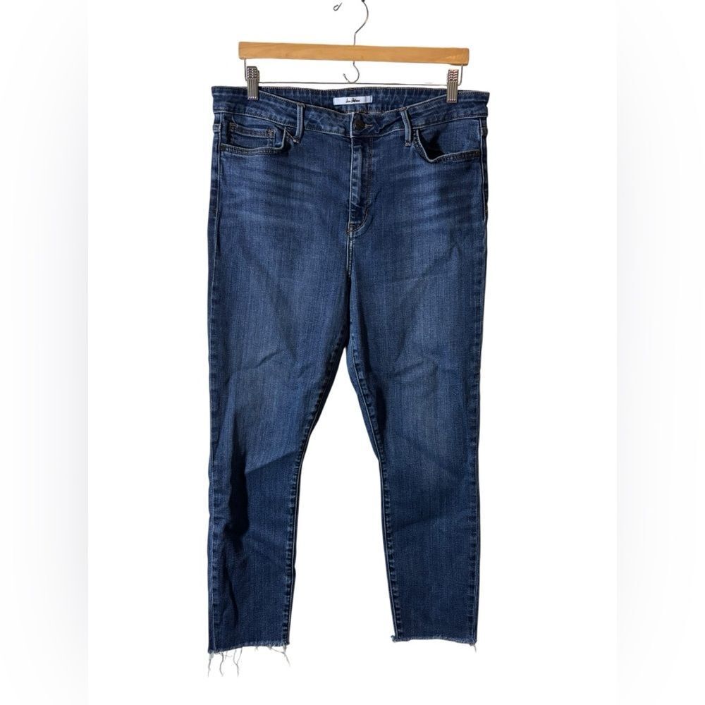 SAM EDELMAN | denim blue jeans the stiletto high rise skinny crop 33